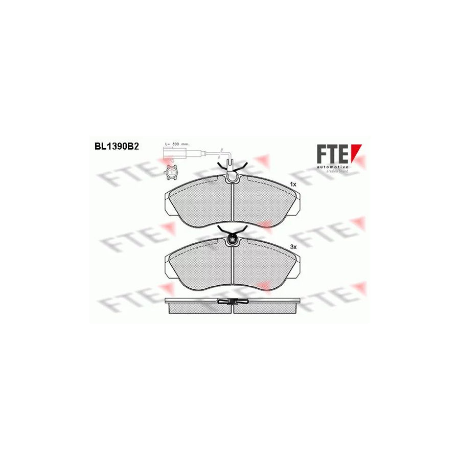 Fte BL1390B2 Brake Pad Set | ML Performance UK Car Parts