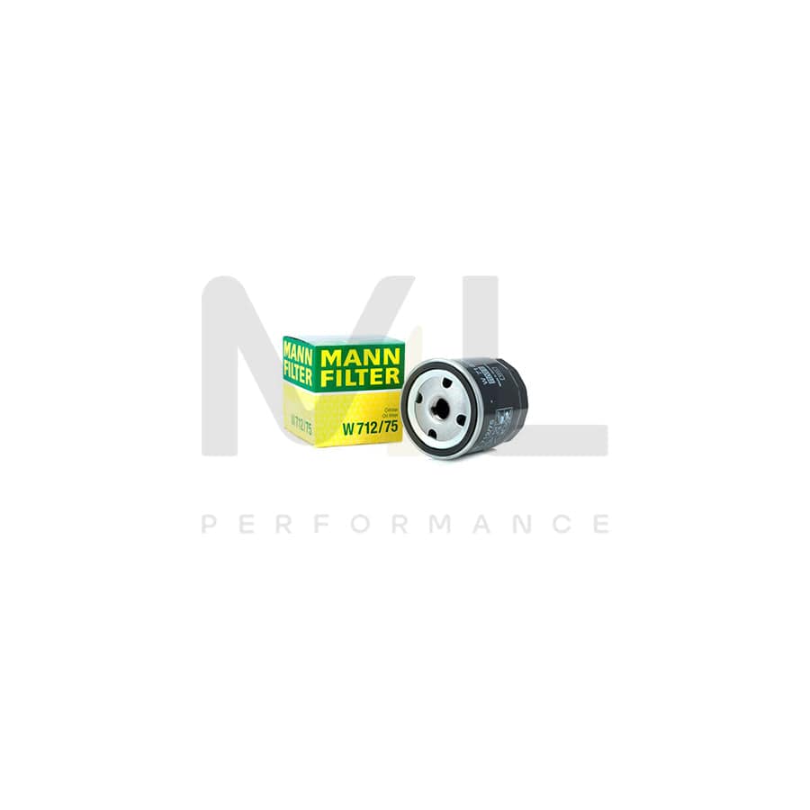 MANN-FILTER W 712/75 Oil Filter Spin-on Filter | ML Performance Car Parts