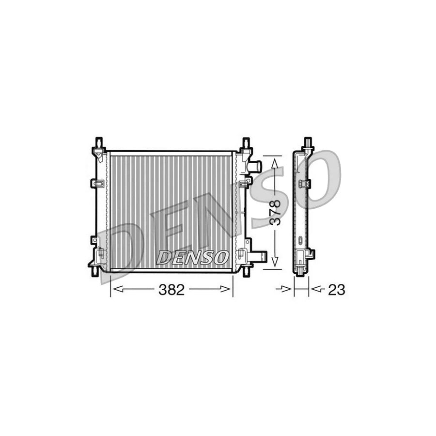 Denso DRM10060 Drm10060 Engine Radiator For Ford Ka | ML Performance UK