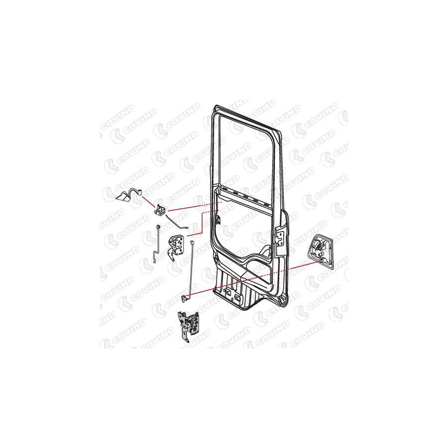 Covind 144/186 Door Lock | ML Performance UK