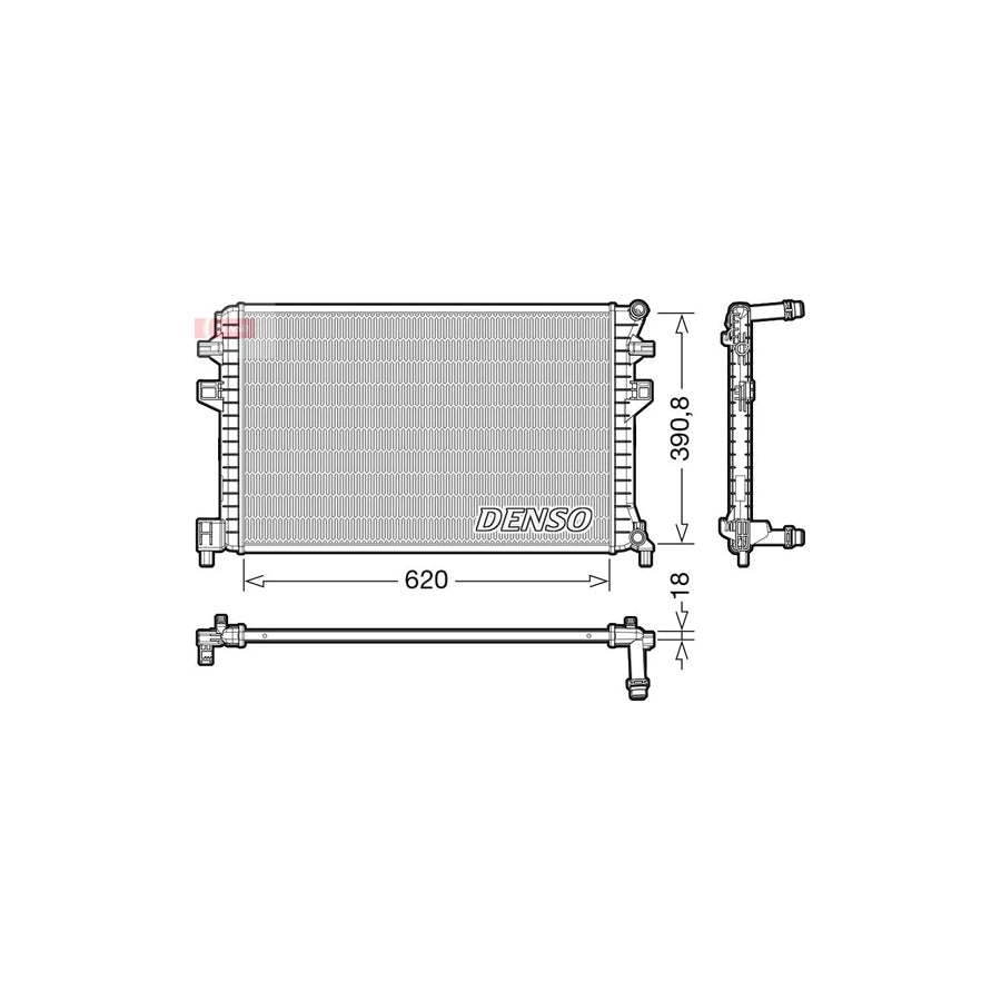 Denso DRM02018 Drm02018 Engine Radiator | ML Performance UK