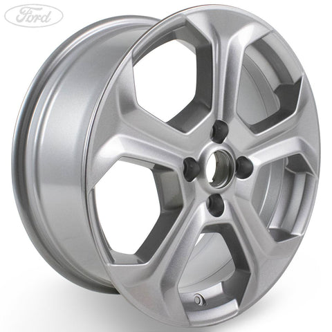 GENUINE FORD 2036585 FIESTA ALLOY WHEEL 17" 5-SPOKE DESIGN, ROCK METALLIC | ML Performance UK