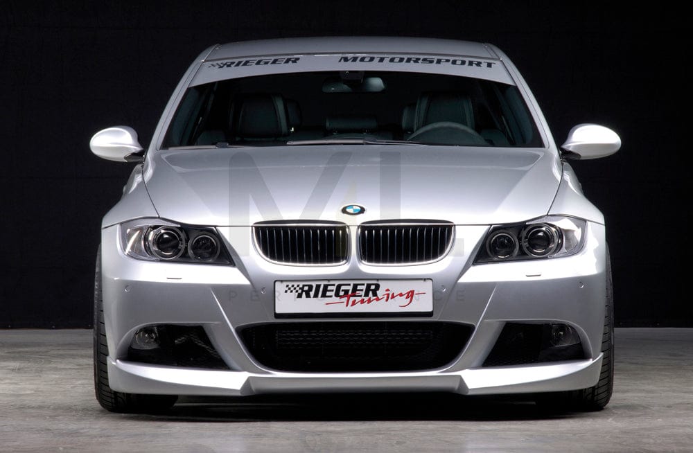 Rieger 00053412 BMW 3 Series E90 E91 Front Bumper 5 | ML Performance UK Car Parts