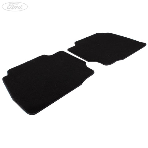 GENUINE FORD 1458303 MONDEO VELOUR FLOOR MATS REAR, BLACK | ML Performance UK