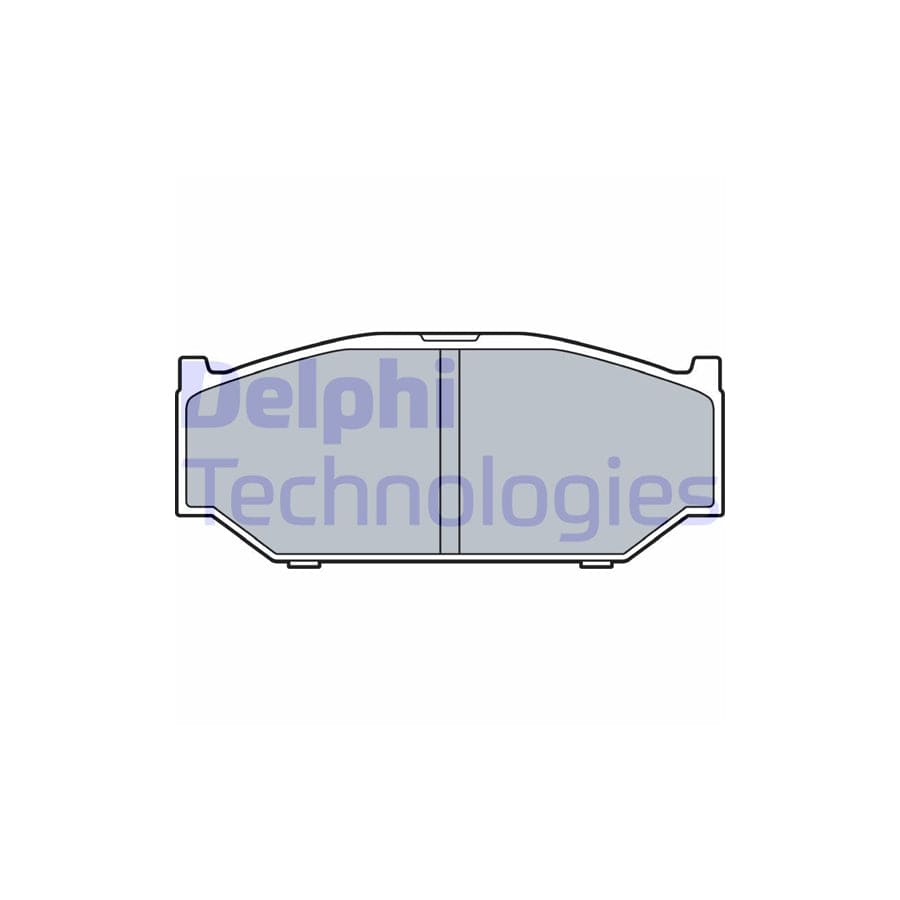 Delphi Lp3544 Brake Pad Set For Suzuki Swift Iv Hatchback (Fz, Nz)