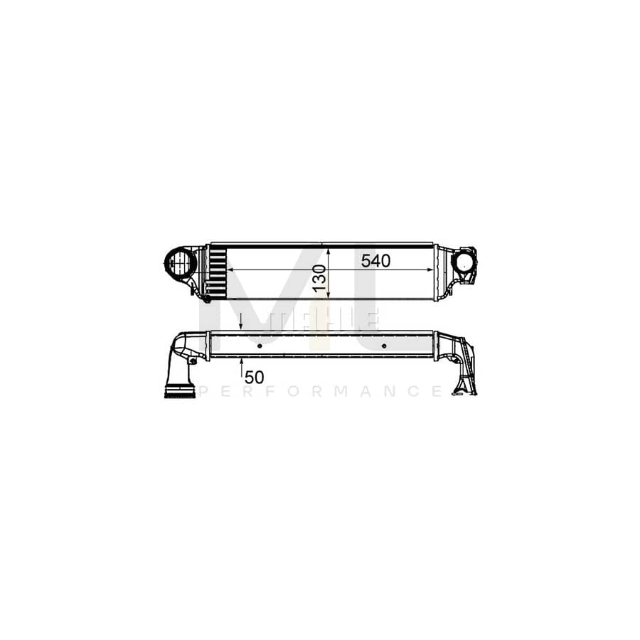 MAHLE ORIGINAL CI 425 000S Intercooler for BMW 3 Series | ML Performance Car Parts