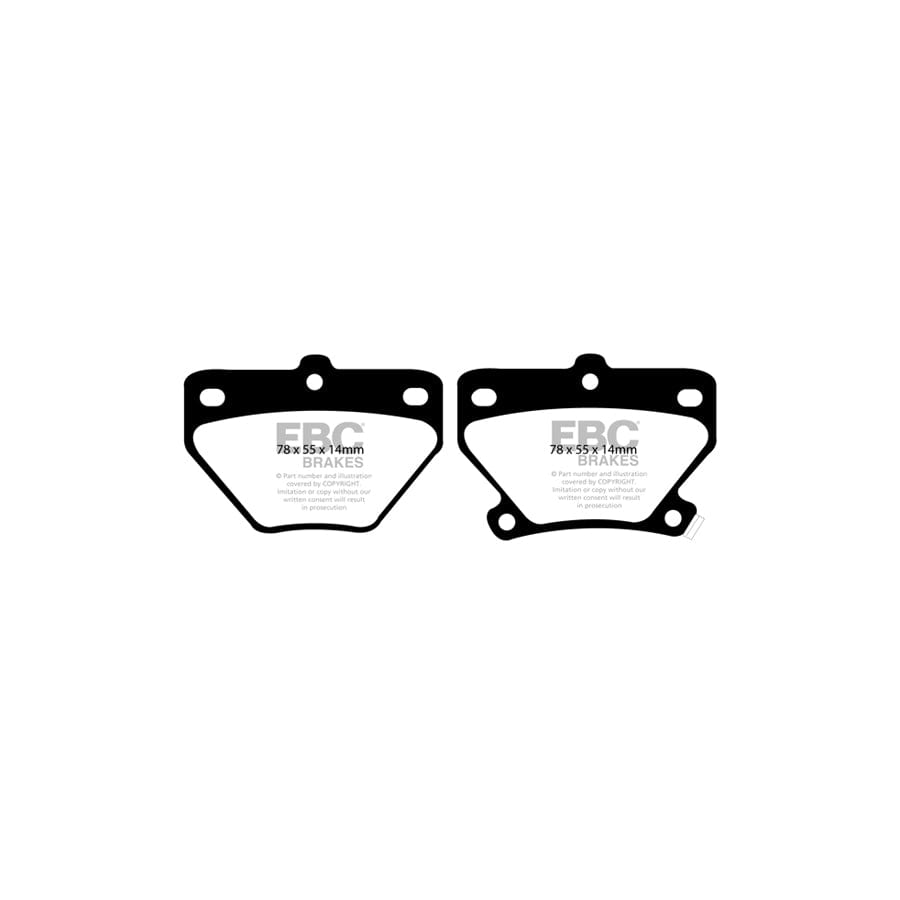 EBC PD40K1849 Toyota Corolla Verso Ultimax Pad & Plain Disc Kit - Sumitomo Caliper 3 | ML Performance UK Car Parts