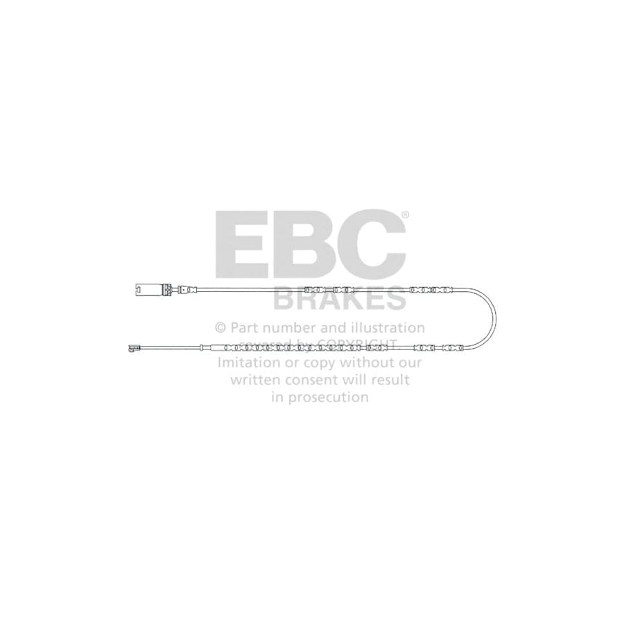 EBC EFA137 BMW Rear Wear Leads - ATE Caliper 1 | ML Performance UK Car Parts