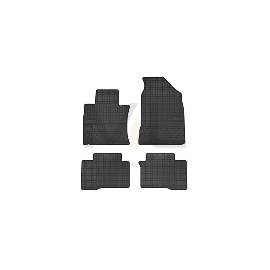 FROGUM Tailored 547617 Floor mat set for SSANGYONG Tivoli Off-Road Elastomer, Front and Rear, Quantity: 4, Black | ML Performance Car Parts