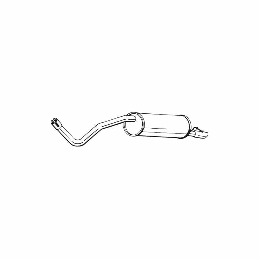 Bosal 279-645 Rear Silencer