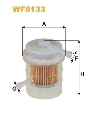 WIX Filters WF8133 Fuel Filter For Daewoo Tico