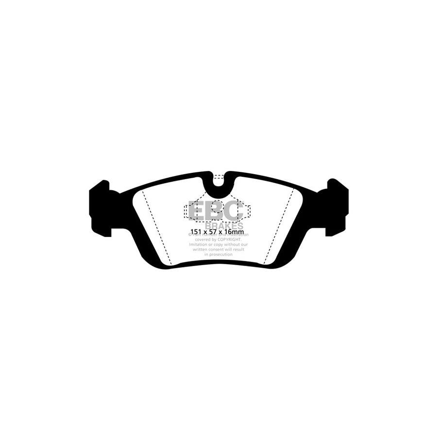 EBC DP2914 BMW Wiesmann Greenstuff Front Brake Pads - ATE Caliper 2 | ML Performance UK Car Parts