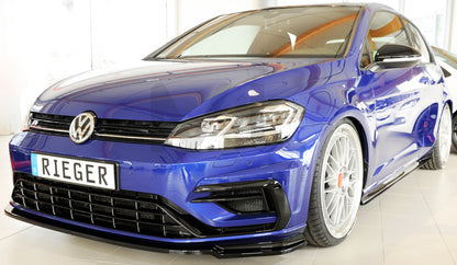 Rieger 00088150 VW Mk7 Mk7-Line Golf R Front Splitter 9 | ML Performance UK Car Parts