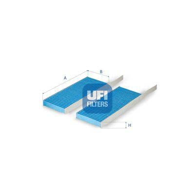 UFI 34.287.00 Pollen Filter For Renault Latitude