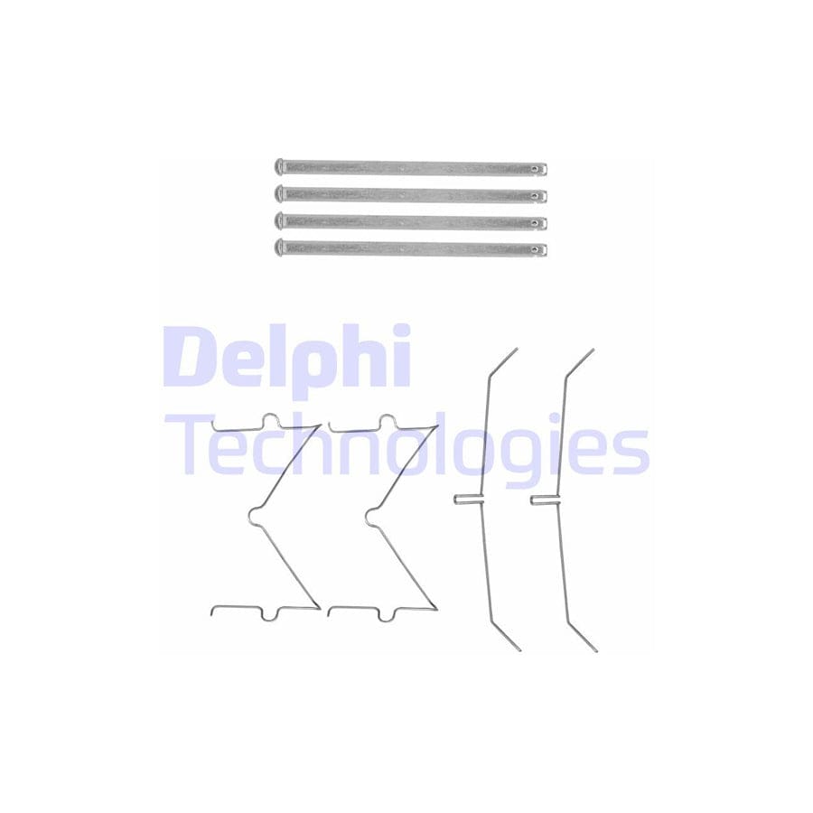 Delphi Lx0627 Accessory Kit, Disc Brake Pads