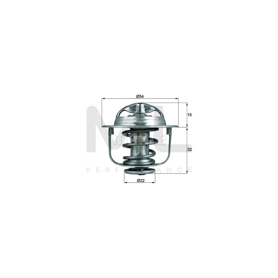 MAHLE ORIGINAL TX 120 89D Engine thermostat Opening Temperature: 89��C, with seal | ML Performance Car Parts