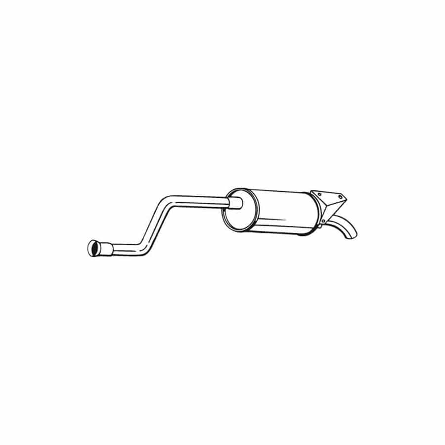 Bosal 279-953 Rear Silencer For Renault Espace Iv (Jk)