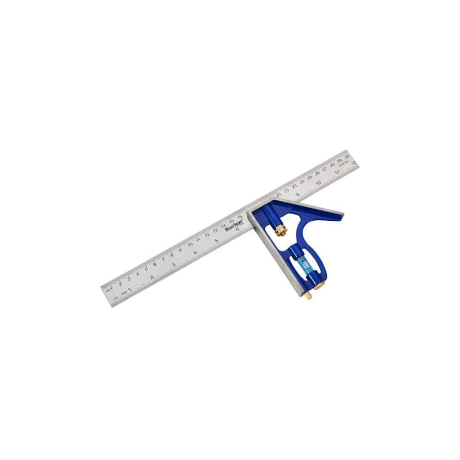 BlueSpot Tools B/S33927 Pro Combination Square 300mm (12in) | ML Performance UK