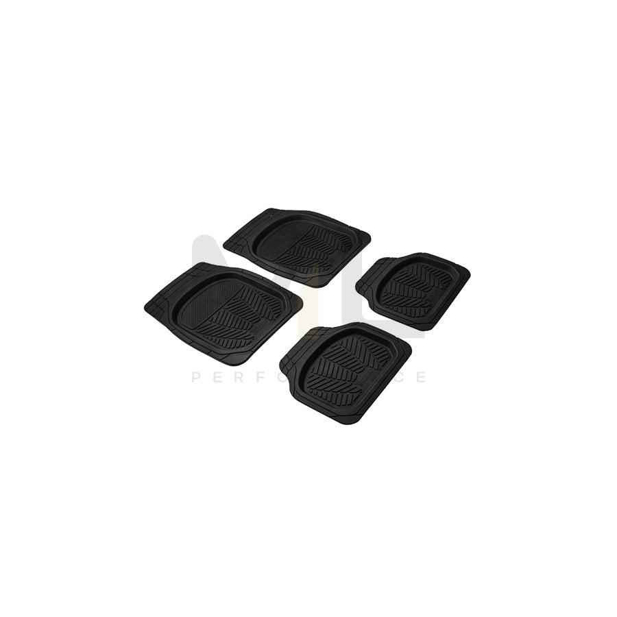 Michelin Universal fit 009083 Floor mat set Elastomer, Front and Rear, Quantity: 4, Black | ML Performance Car Parts