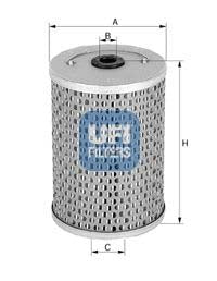 UFI 25.530.00 Oil Filter