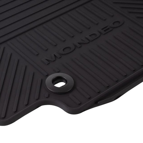 GENUINE FORD 1458294 MONDEO RUBBER FLOOR MATS FRONT, BLACK | ML Performance UK