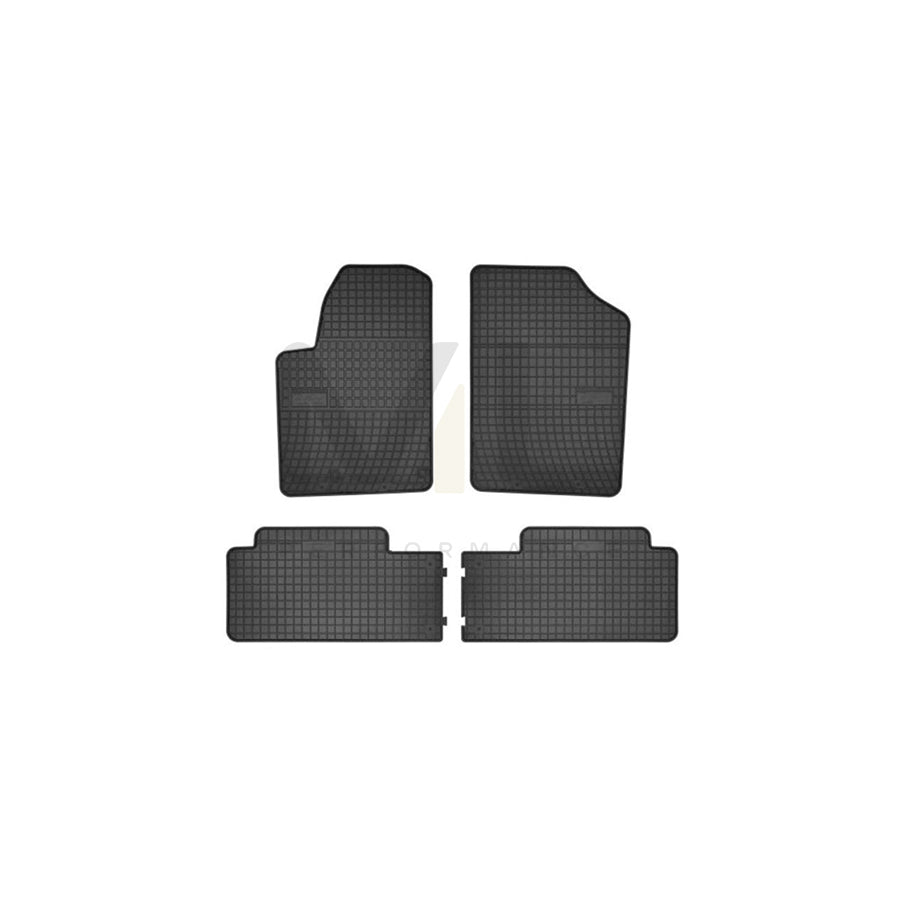 FROGUM Tailored 0645 Floor mat set Elastomer, Front and Rear, Quantity: 4, Black | ML Performance Car Parts