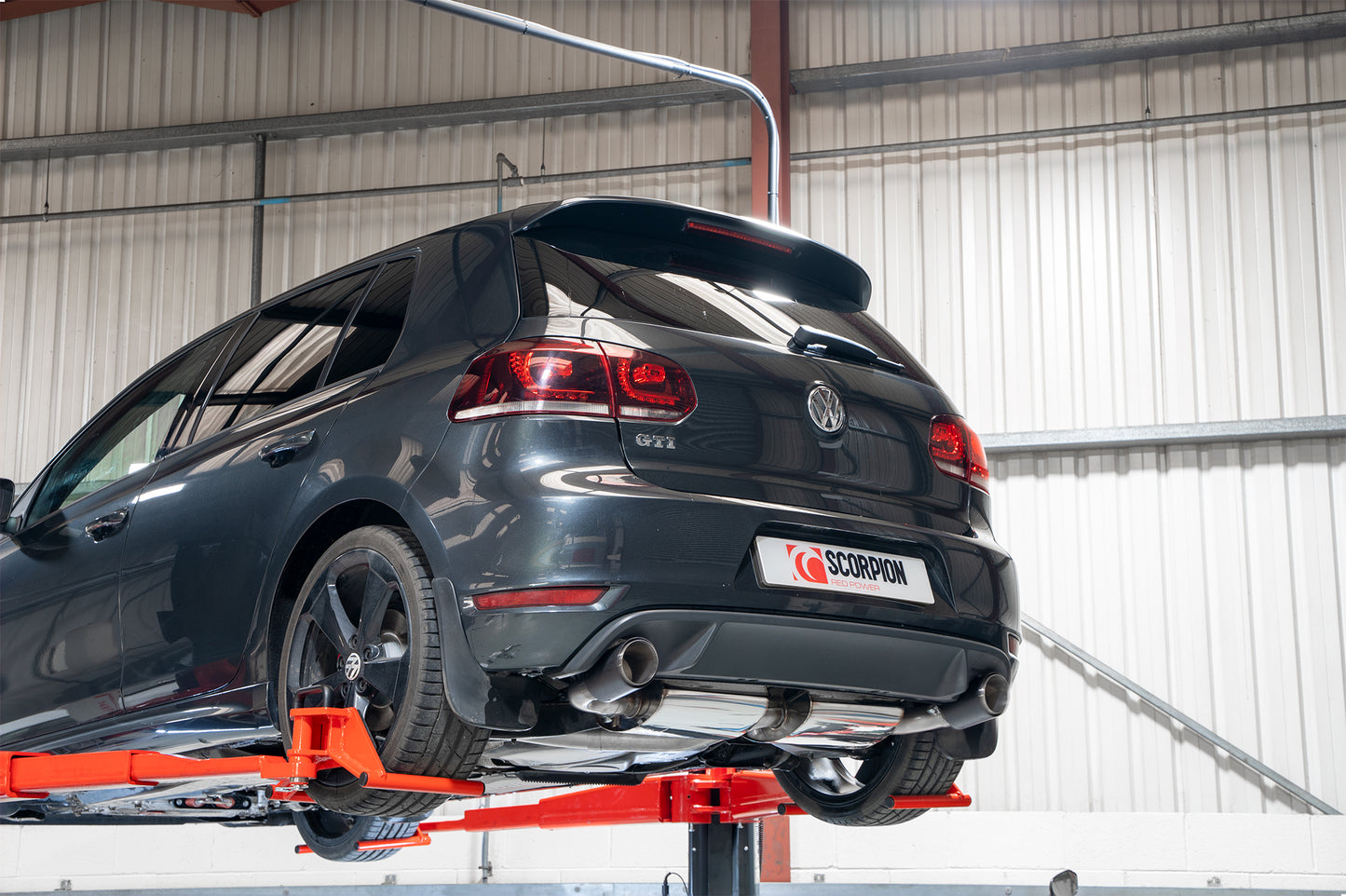 Scorpion SVWS036CF VW Non-Resonated Cat-Back System (Golf Mk6 GTi 2.0 Tsi & Edition 35) | ML Performance UK UK