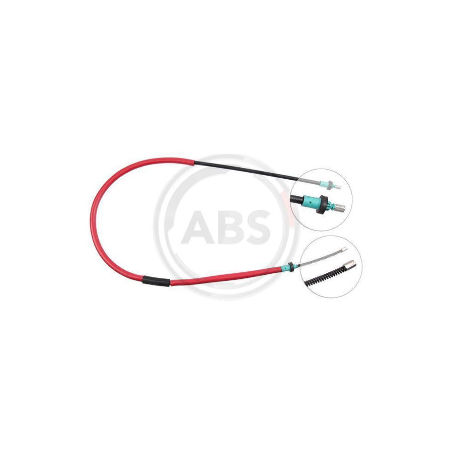 A.B.S. K18958 Hand Brake Cable For Renault Modus / Grand Modus (F, Jp)