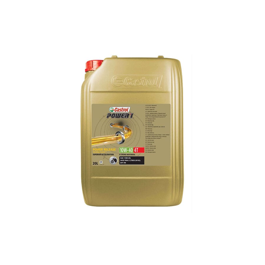 Castrol POWER1 4T 10W-40 - 20ltr | ML Performance UK Car Parts