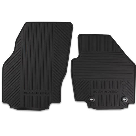 GENUINE FORD 1458294 MONDEO RUBBER FLOOR MATS FRONT, BLACK | ML Performance UK