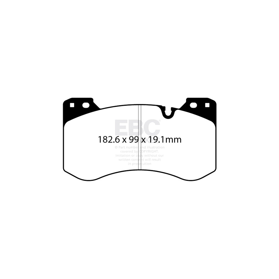 EBC P2DK063Y BMW Yellowstuff Full Vehicle Kit 4 | ML Performance UK Car Parts