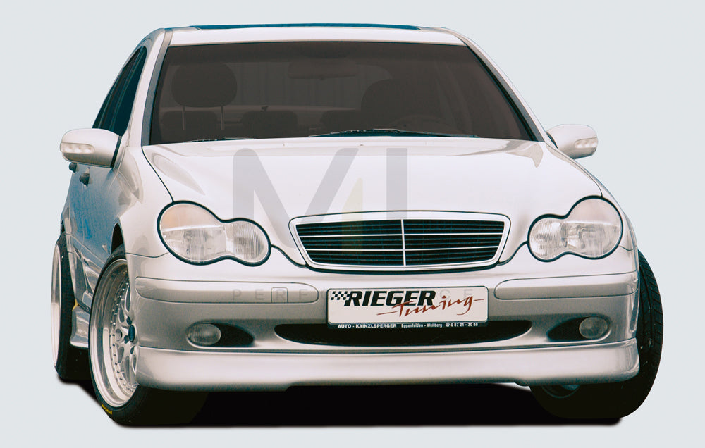 Rieger 00025101 Mercedes-Benz W203 C-Class Front Splitter 2 | ML Performance UK Car Parts