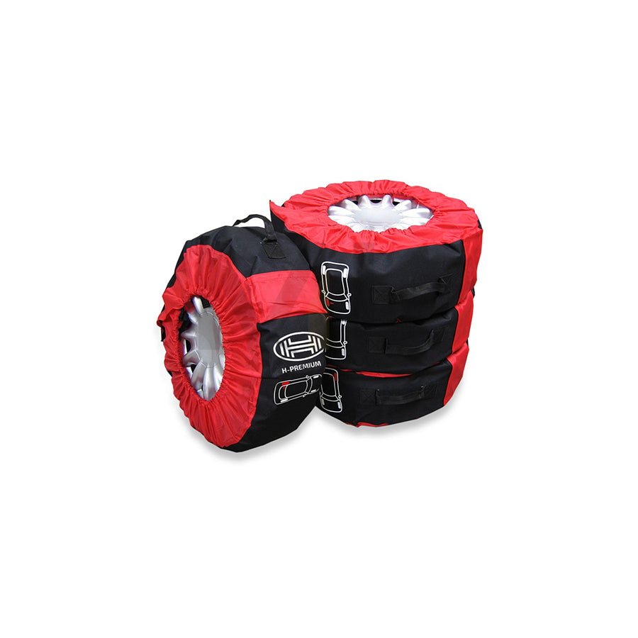 HEYNER AutoWheelStar Pro 735000 Tyre bags Black/Red, Wheel Diameter: 14-18 Inch | ML Performance Car Parts