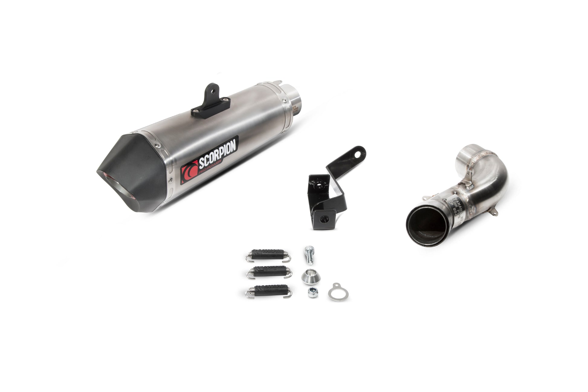 Scorpion RYA101TEO Yamaha Serket Taper Slip-On - Titanium Sleeve (Tracer 900 / Tracer 900 GT) | ML Performance UK UK