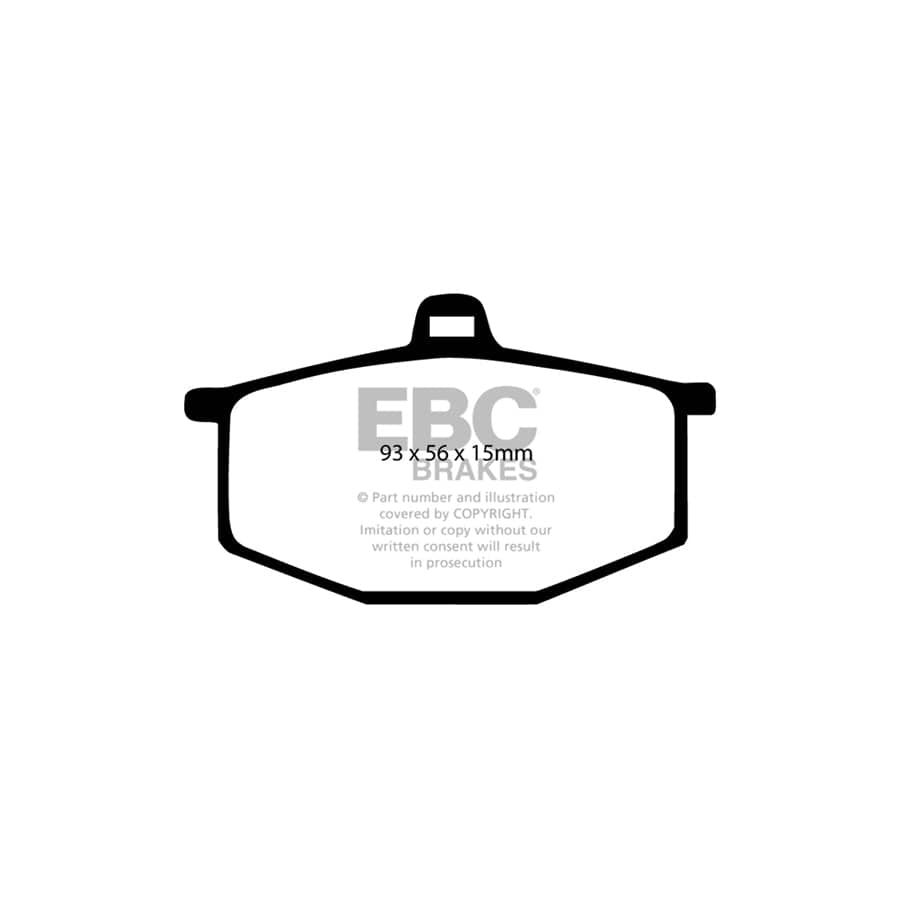 EBC PDKF1699 Renault Ultimax Front Brake Pad & Plain Disc Kit 2 | ML Performance UK Car Parts