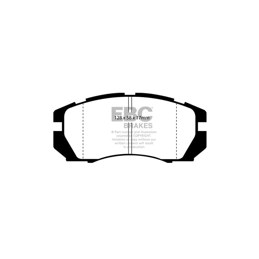 EBC PD12KF248 Subaru Redstuff Front Brake Pad & GD Disc Kit (Inc. Impreza & Legacy) 2 | ML Performance UK Car Parts