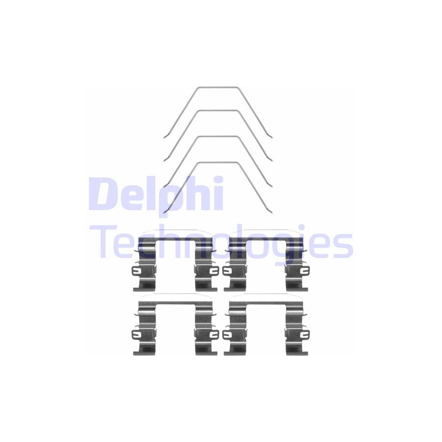 Delphi Lx0669 Accessory Kit, Disc Brake Pads