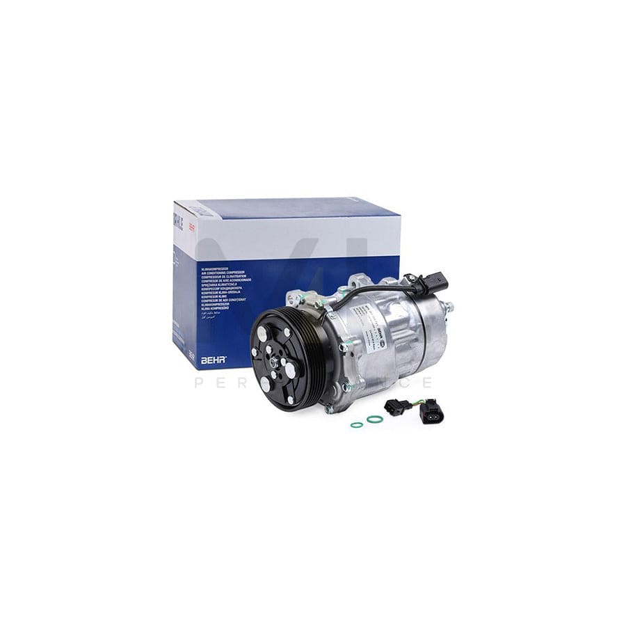 MAHLE ORIGINAL ACP 191 000S Compressor, air conditioning PAG 46, Refrigerant: R 134a, with adapter, with seal ring | ML Performance Car Parts