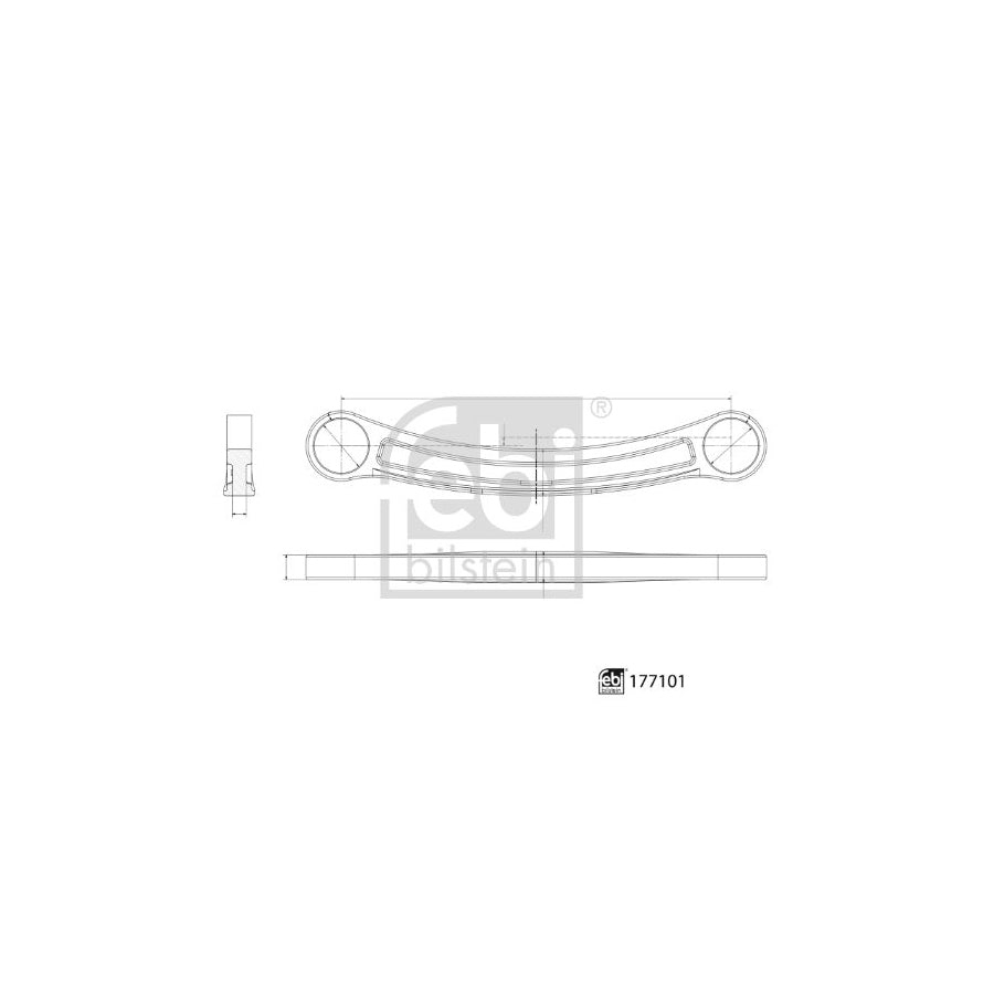 Febi Bilstein 177101 Suspension arm