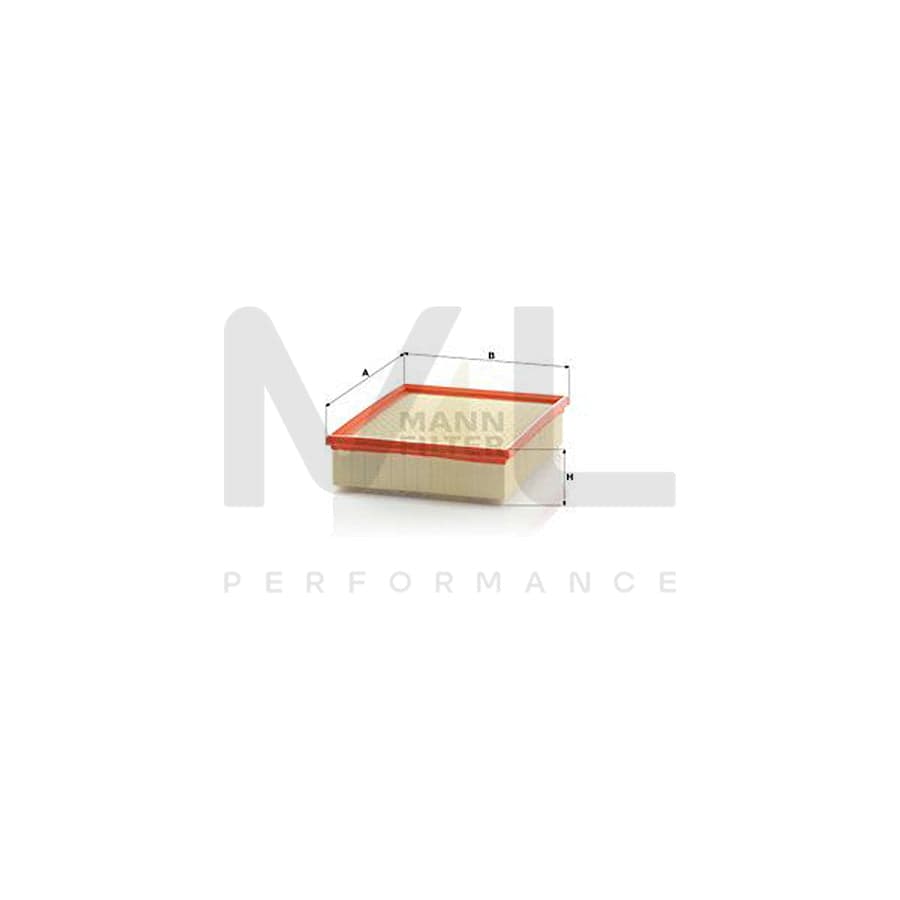 MANN-FILTER C 26 168/1 Air Filter Filter Insert, for dusty conditions | ML Performance Car Parts