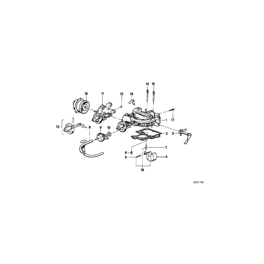 Genuine BMW 13111278366 E21 E30 Gasket (Inc. 315 & 316) | ML Performance UK Car Parts