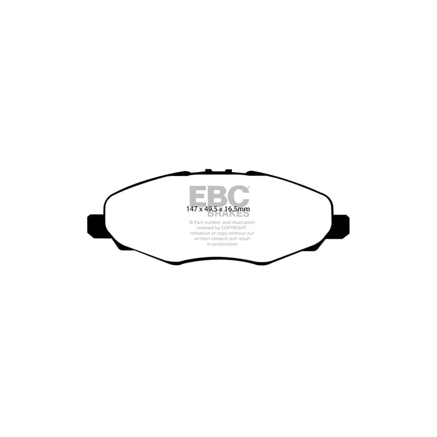 EBC PDKF2032 Toyota Hi-Lux Ultimax Front Brake Pad & Plain Disc Kit 2 | ML Performance UK Car Parts