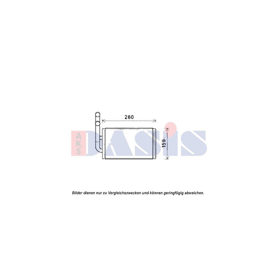 AKS Dasis 159019N Heater Matrix | ML Performance UK