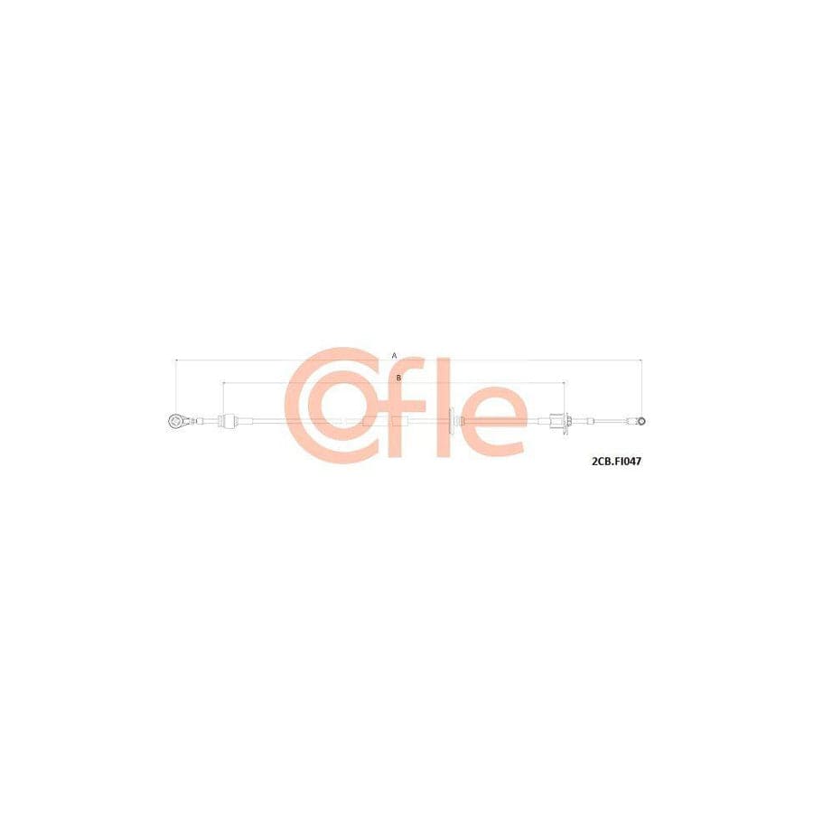 Cofle 92.2Cb.Fi047 Cable, Manual Transmission