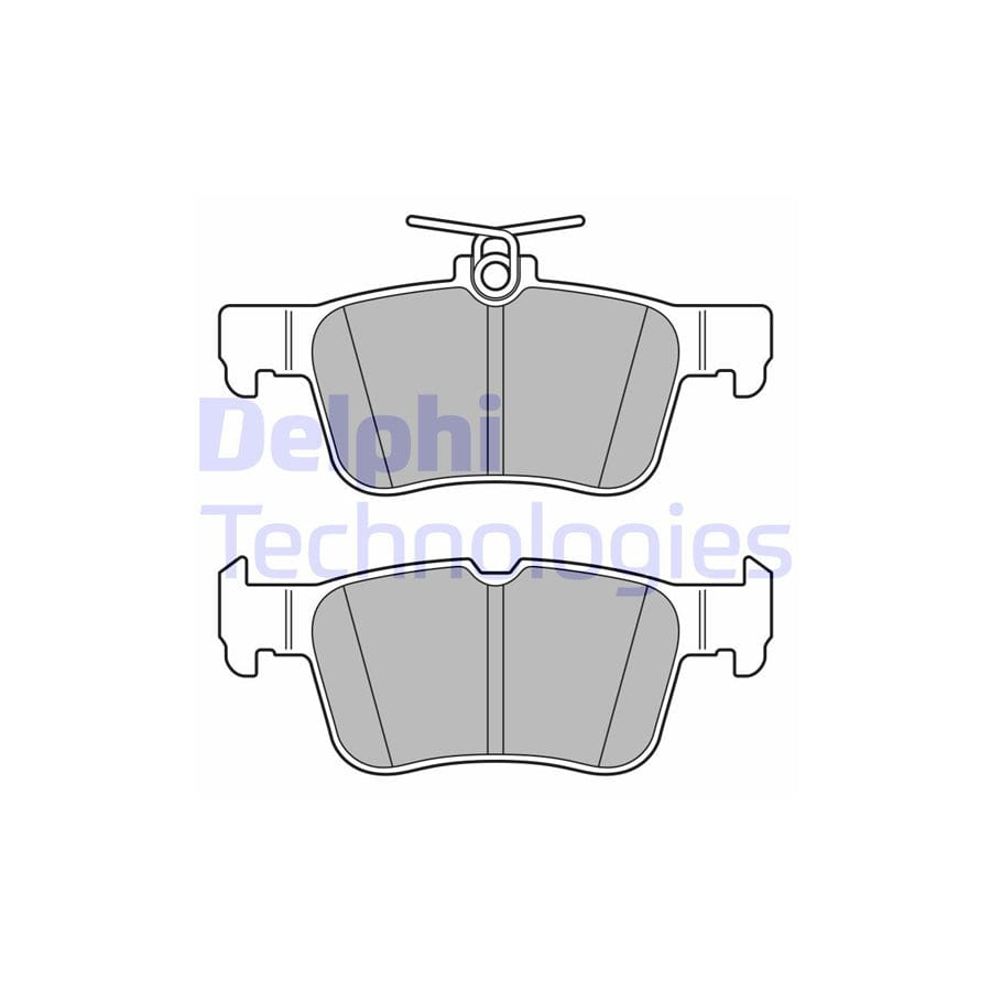 Delphi Lp3590 Brake Pad Set