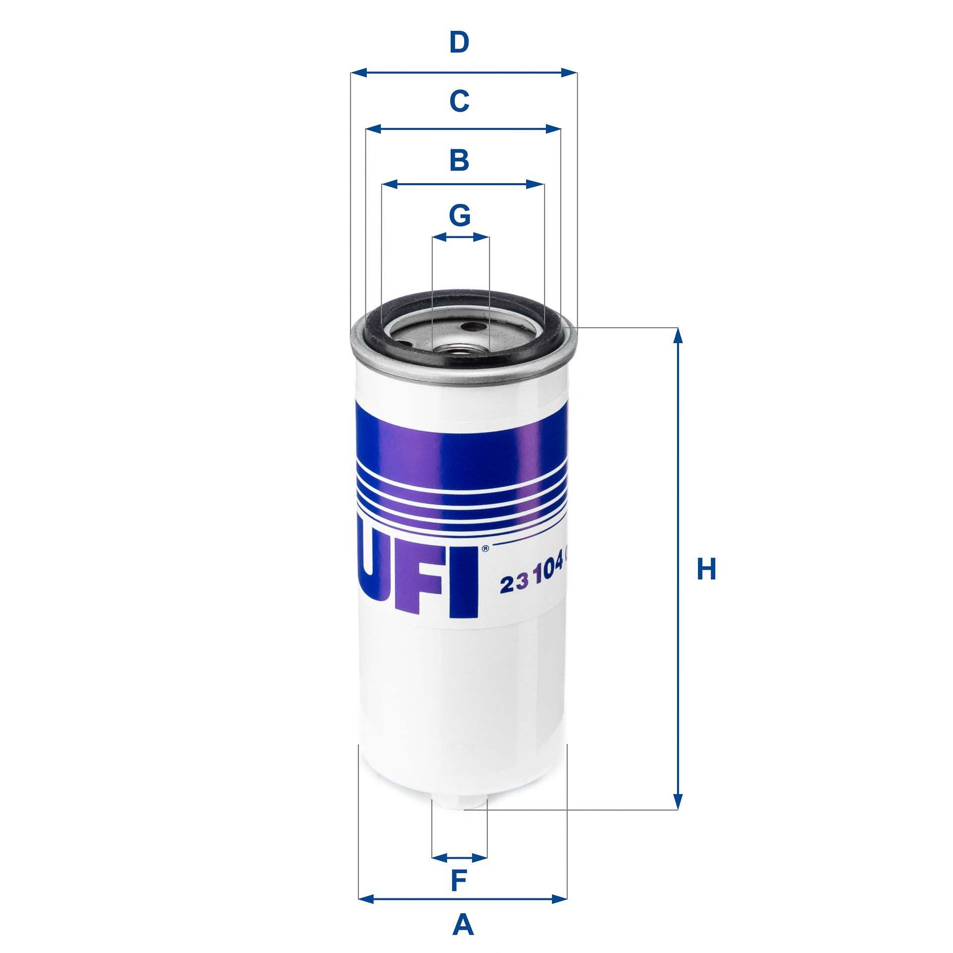 UFI 21.046.00 Fuel Filter