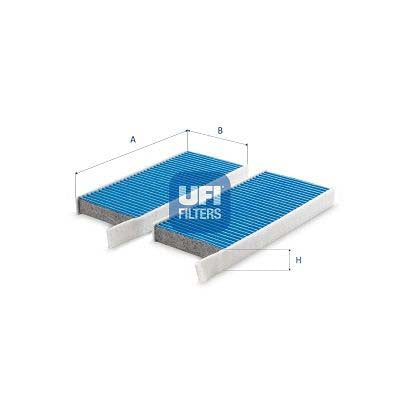 UFI 34.173.00 Pollen Filter For Renault Laguna