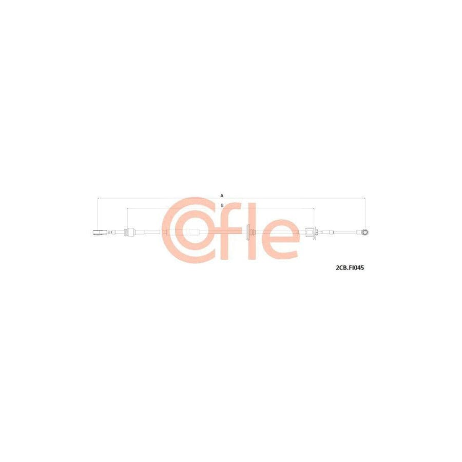 Cofle 92.2Cb.Fi045 Cable, Manual Transmission