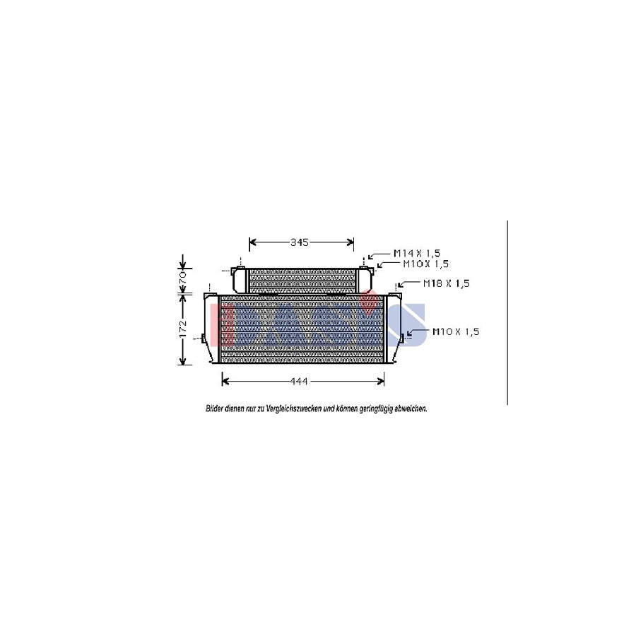 AKS Dasis 446000N Engine Oil Cooler | ML Performance UK