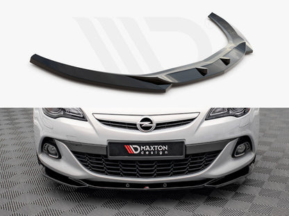 Maxton Design OP-AS-J-GTC-OPCLINE-FD1T Front Splitter V.1 Opel Astra Gtc Opc-line J (2011-2018) | ML Performance UK Car Parts